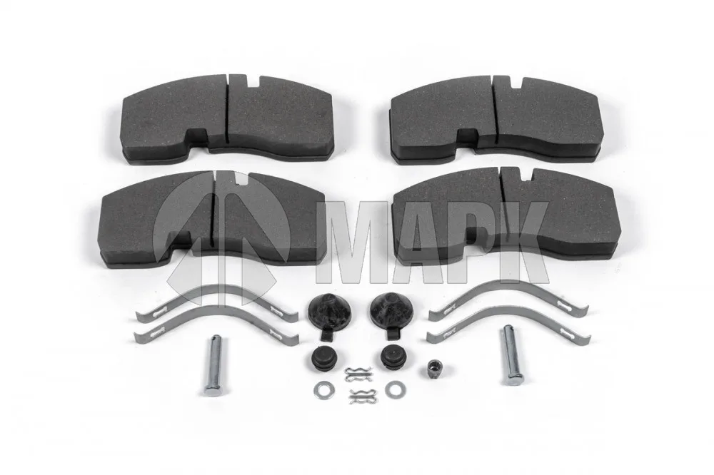 Колодки дисковые 29165 с установочным комплектом (210x92.5x30) KNORR SB374 (TrailerParts)