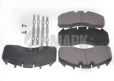 Колодки дисковые 29218 (SM) с рем/компл., (249x109.5x29) RVI, VOLVO (TrailerParts)