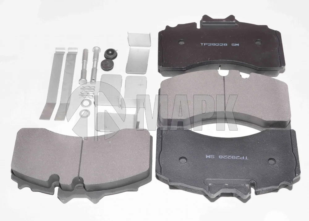 Колодки дисковые 29228 (SM) с рем/компл., (210.8x114.5x30) BPW TSB4309 (TrailerParts)