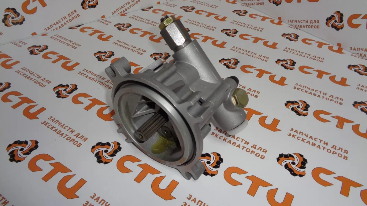 Насос шестеренчатый H3V140/180DT экскаватора Hyundai