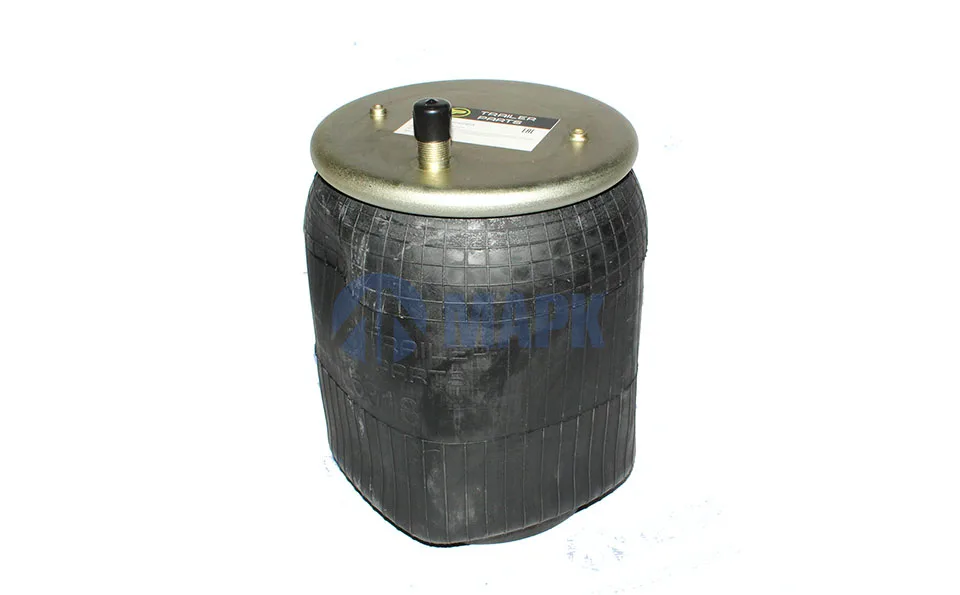 Пневморессора 016512 с пластиковым стаканом (2 отв.M8, 1отв.-шт.M12/22) Schmitz (TrailerParts)