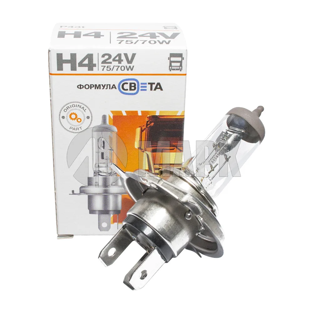 Лампа Н4 24v 75/70W P43t Формула Света