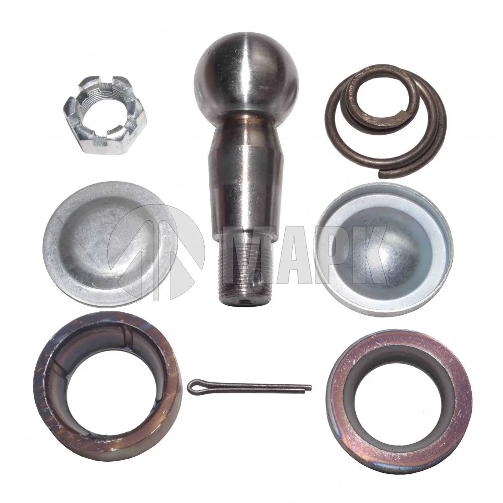 Ремкомплек комплект рулевого наконечника УРАЛ (из 8 наименований, резьба на пальце М22) УРАЛ