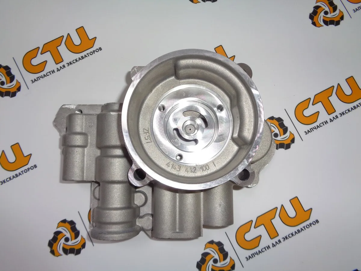 Корпус 4143.342.102, 4143-342-102, 4143342102 насоса КПП экскаватора Hyundai R140W, R170W, R180W, R210W