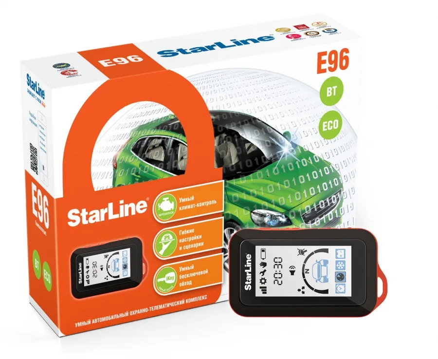 StarLine E96 v2 BT ECO 2CAN+4LIN