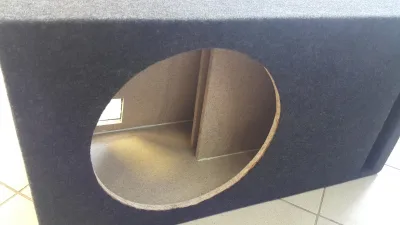 корпус сабвуфера 15" узкий