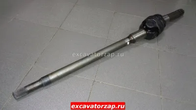 Полуось ZGAQ-03584 (ZGAQ-03585+ZGAQ-03586+ZGAQ-02239+ZGAQ-02238) переднего моста  (АНАЛОГ) экскаватора Hyundai R160W9A, R170W7, R170W7A, R170W9, R170W9S, R180W9A, R180W9S