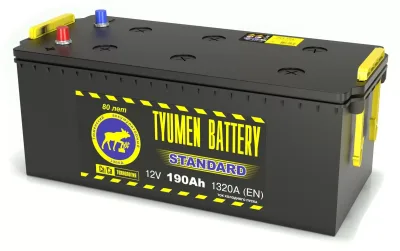 АКБ 6СТ-190 (о.п.) "Tyumen" Battery Standart