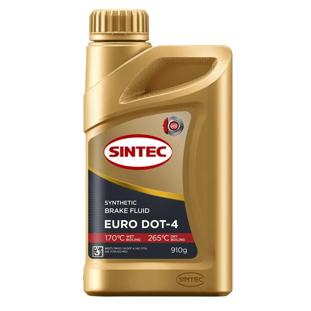 Жидкость тормоз ДОТ-4 Sintec EURO 0,9г