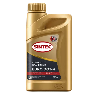 Жидкость тормоз ДОТ-4 Sintec EURO 0,9г
