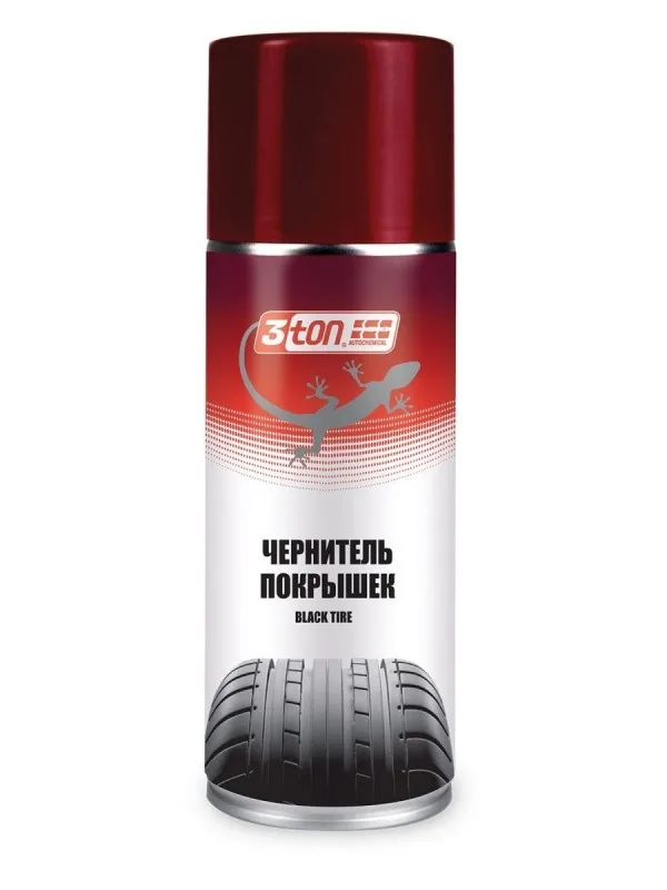 Чернитель резины Black Tire 520мл 3 TON