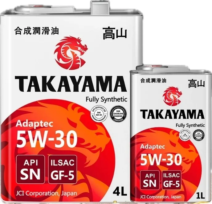 Масло TAKAYAMA Safetec 5W30 4л. п/с (акция 4+1)