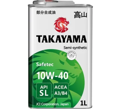Масло TAKAYAMA Safetec 10W40 1л.