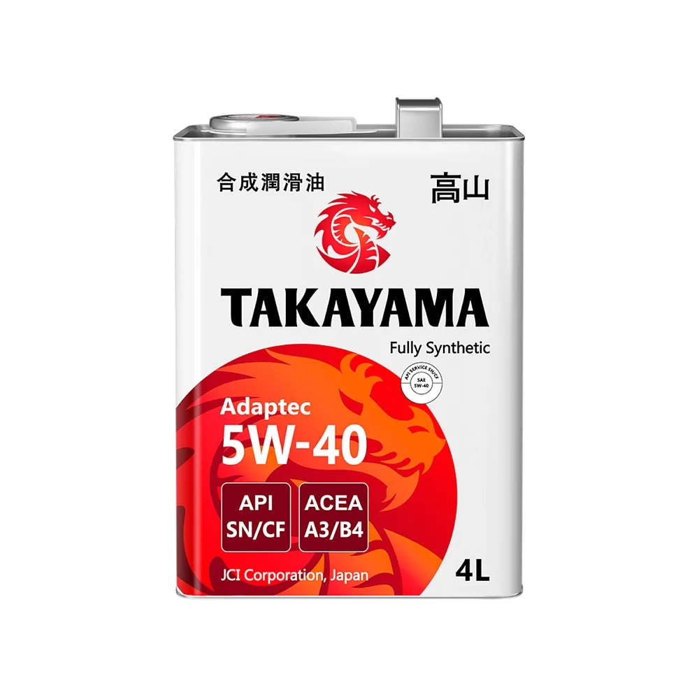 Масло TAKAYAMA Adaptec 5W40 4л.