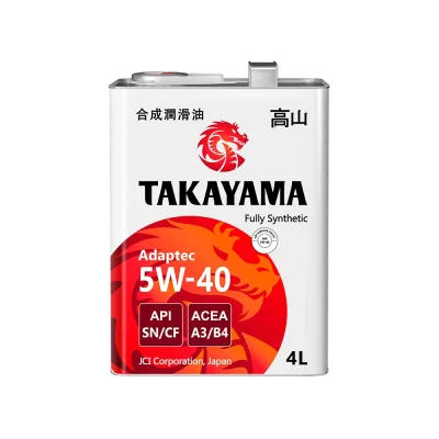Масло TAKAYAMA Adaptec 5W40 4л.