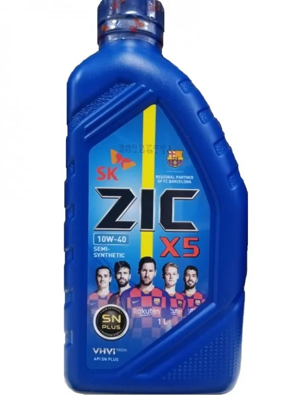 Масло ZIC X5 10W40 1л.