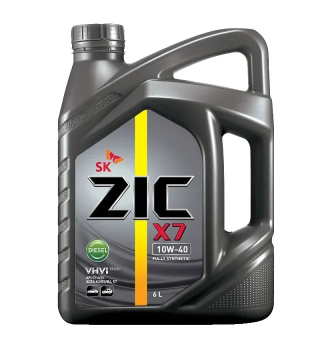 Масло ZIC X7 Diesel 10W40 4л.