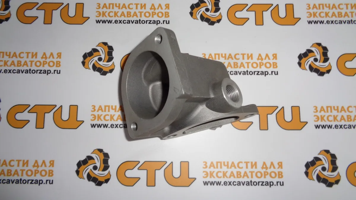 Корпус термостата нижний XJAF-00736 экскаватора HYUNDAI R170, R180