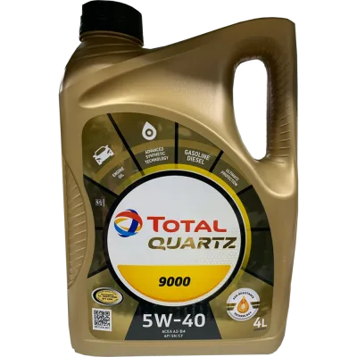 Масло TOTAL Quartz 9000 5W40 синт. A3/B4, SN/CF 4л