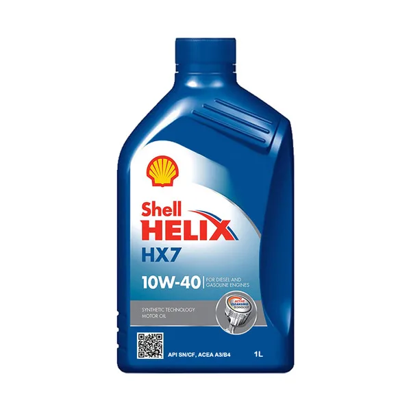 Масло SHELL HELIX HX7 10W40 , API SN/CF 1л