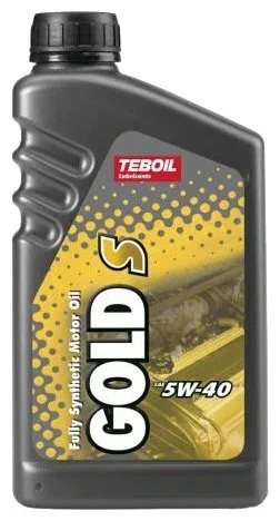 Моторное масло TEBOIL GOLD 5W40 1л