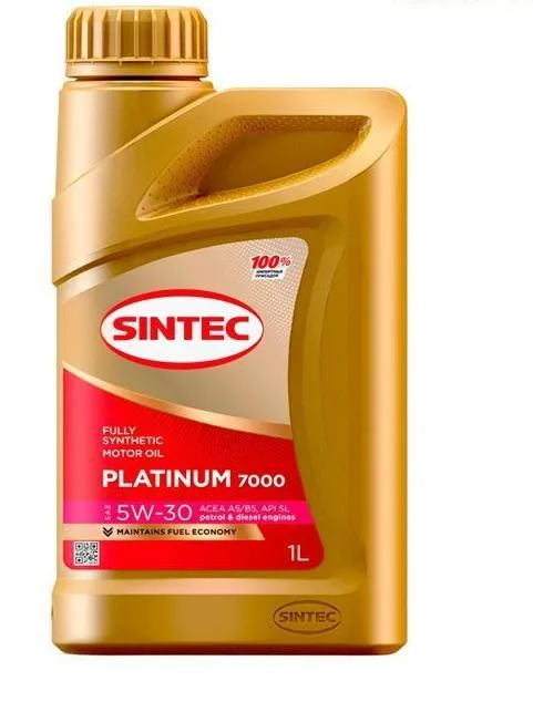 Масло моторное 5W30 SINTEC PLATINUM 7000 1л