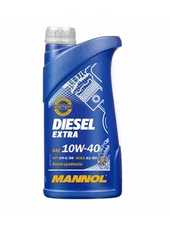 Масло MANNOL Diesel Extra 10W40 п/синт 1л