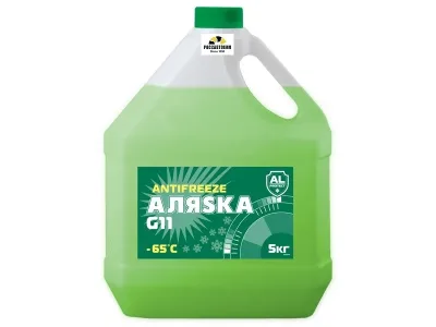Антифриз Аляска 40 зеленый 5л
