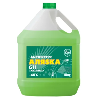 Антифриз Аляска 40 зеленый 10л