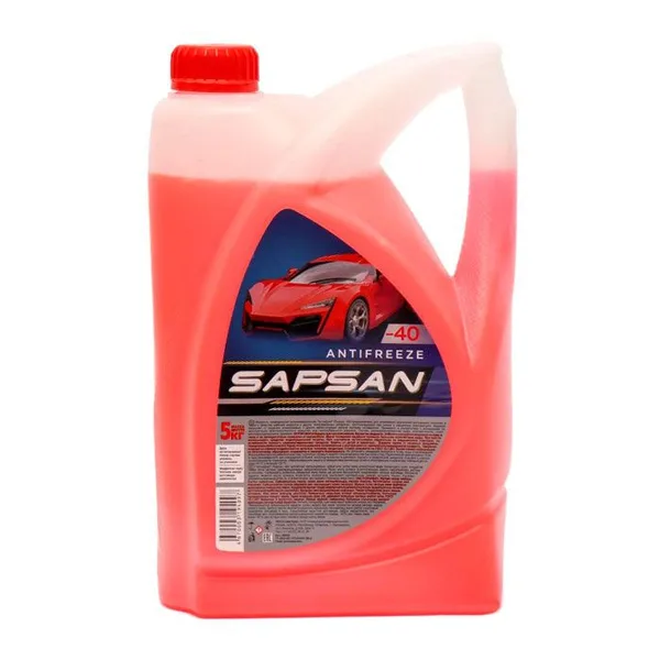 Антифриз Sapsan красный 5л