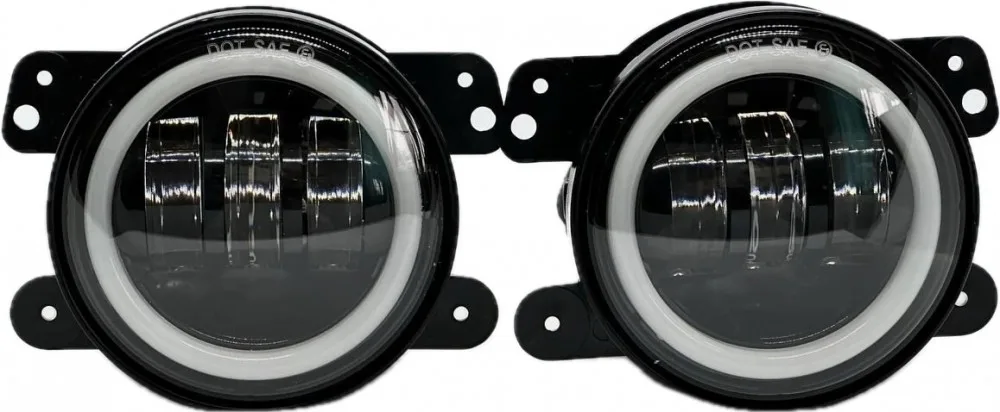 Фара противотуманная LED 30W DAF (универс.) 3Led, d=90, регулир., к-т