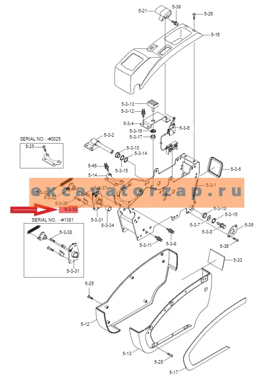 Выключатель концевой 21N8-20300 экскаватора HYUNDAI HX180L, R110-7, R110-7A, R1200-9, R140LC-7, R140LC-7A, R140LC9, R140LC9A, R140LC9S, R140LC9V, R140W7, R140W7A, R140W9, R140W9A, R140W9S, R160LC7, R160LC7A, R160LC9, R160LC9A, R160LC9S, R160W9A, R170W7