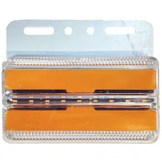 Фонарь маркерный с подсветкой колеса №48 24V