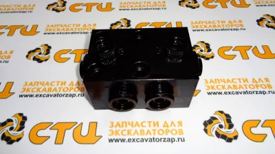 Гидрозамок 31N4-75020 (правый) гидроцилиндра аутригера, отвала экскаватора R130W3, R140W7, R140W7A, R170W3, R170W7, R170W7A, R200W3, R95W3