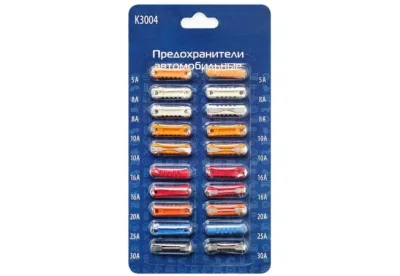 Предохранители набор пальчиковых