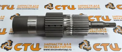 Первичный вал КПП ZGAQ-02052 экскаватора HYUNDAI HW140, R140W7, R140W7A, R140W9, R140W9A, R140W9S, R170W7, R170W7A, R170W9S, R180W9S