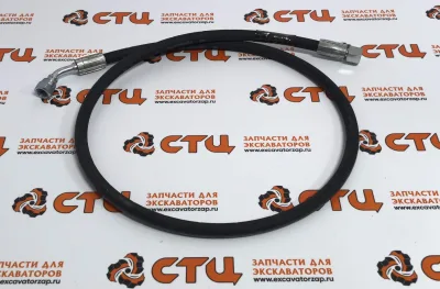 Шланг тормозной P923-043024 переднего моста экскаватора HYUNDAI R160W9A, R170W9, R170W9S, R180W9A, R180W9S