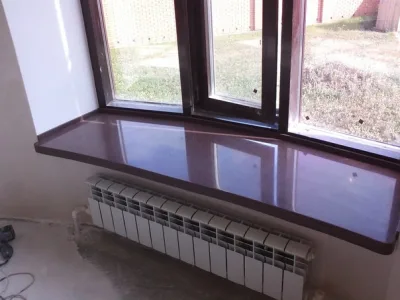Подоконники из искусственного камня