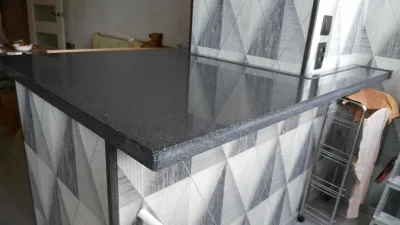 Подоконник из искусственного камня