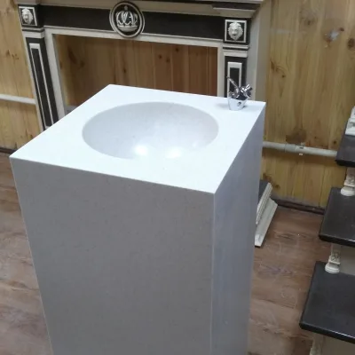 Фонтанчик из искусственного камня