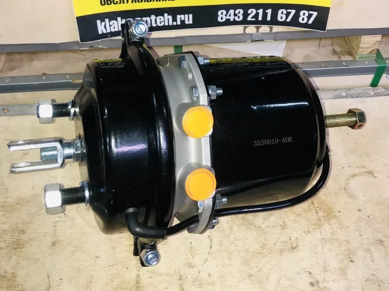 Энергоаккумулятор (камера тормозная) задняя FAW J6 (короткий шток) лев/прав