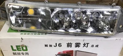 Фара противотуманная (ПТФ) FAW J6 левая LED