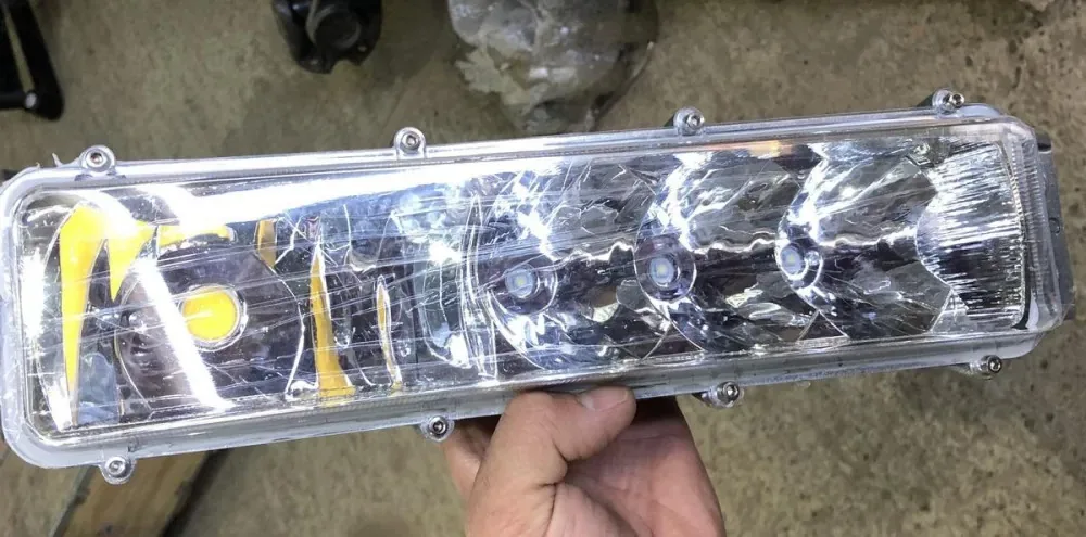 Фара противотуманная (ПТФ) FAW J6 левая LED
