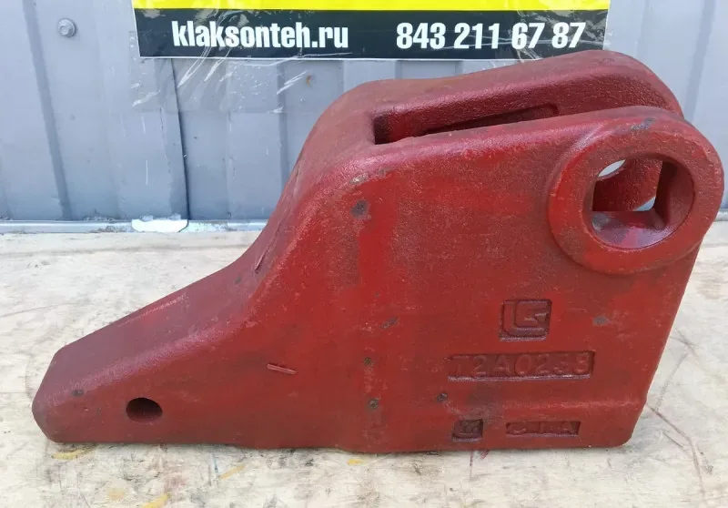 Адаптер коронки ковша LiuGong CLG862,870,877,886,888,890 левый