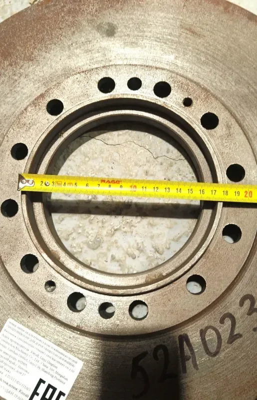 Диск тормозной (PR60.21M-2) XG932