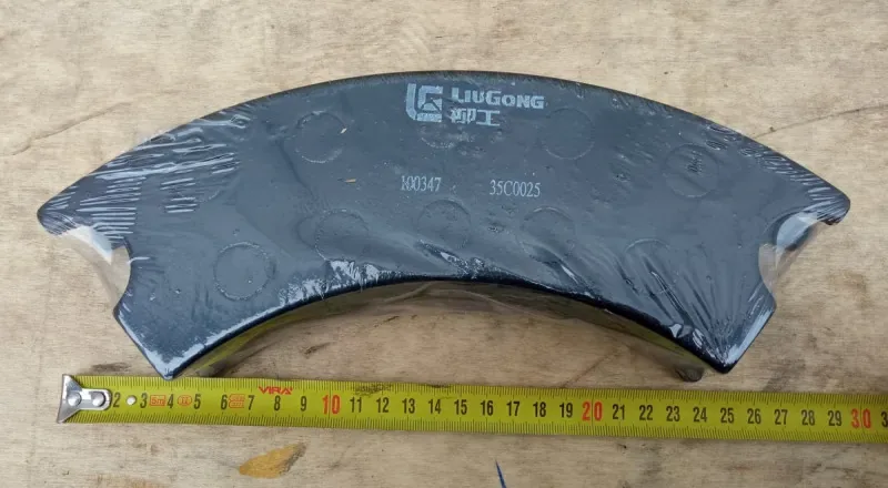 Колодка тормозная (полумесяц) LG933/936/944/946, CLG835/836/842/856, ZL50CN