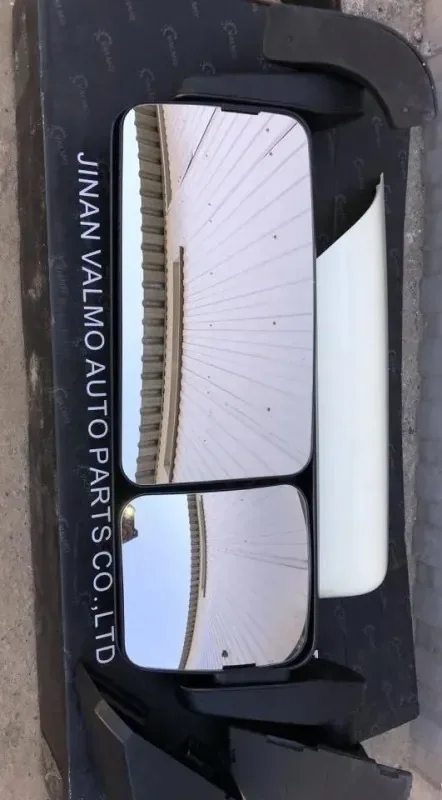 Зеркало боковое SHACMAN X3000 (стойка в сборе) левое (с подогревом) VALMO