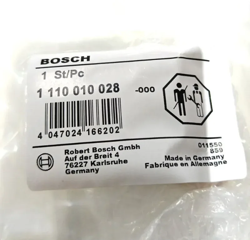 Клапан ограничения давления топливной рампы BOSCH