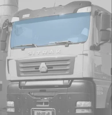 Стекло лобовое (ветровое) (2050х880) SITRAK C5H, C7H, STAND 14- HOWO T5G TRUCK 14- шелк