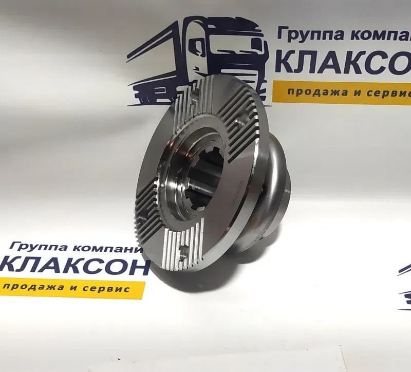 Фланец хвостовика редуктора 180х4 с насечкой H=90 крупный шлиц z=8 HOWO 1990143320154